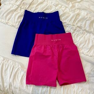 Lot of 2 NVGTN seamless shorts